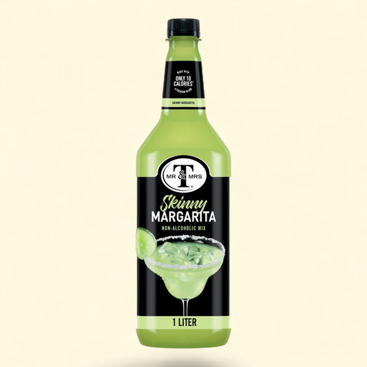 Mr & Mrs T Skinny Margarita Mix, 1 L Bottle