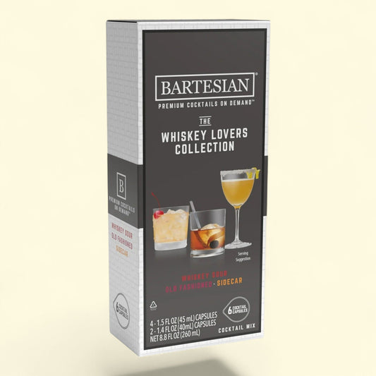 Bartesian Whiskey Lovers Collection Capsules, 6 Pack