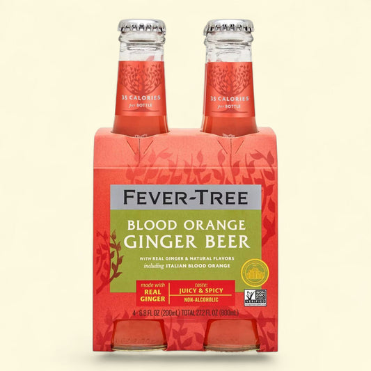 Fever-Tree Blood Orange Ginger, 4pk/200ml
