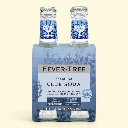 Fever-Tree Club Soda, 4pk/200ml
