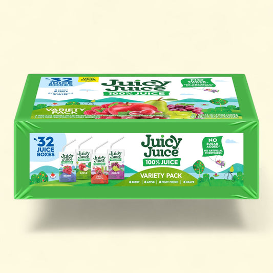 Juicy Juice 100% Juice, 32 Count, 4.23 fl oz Boxes