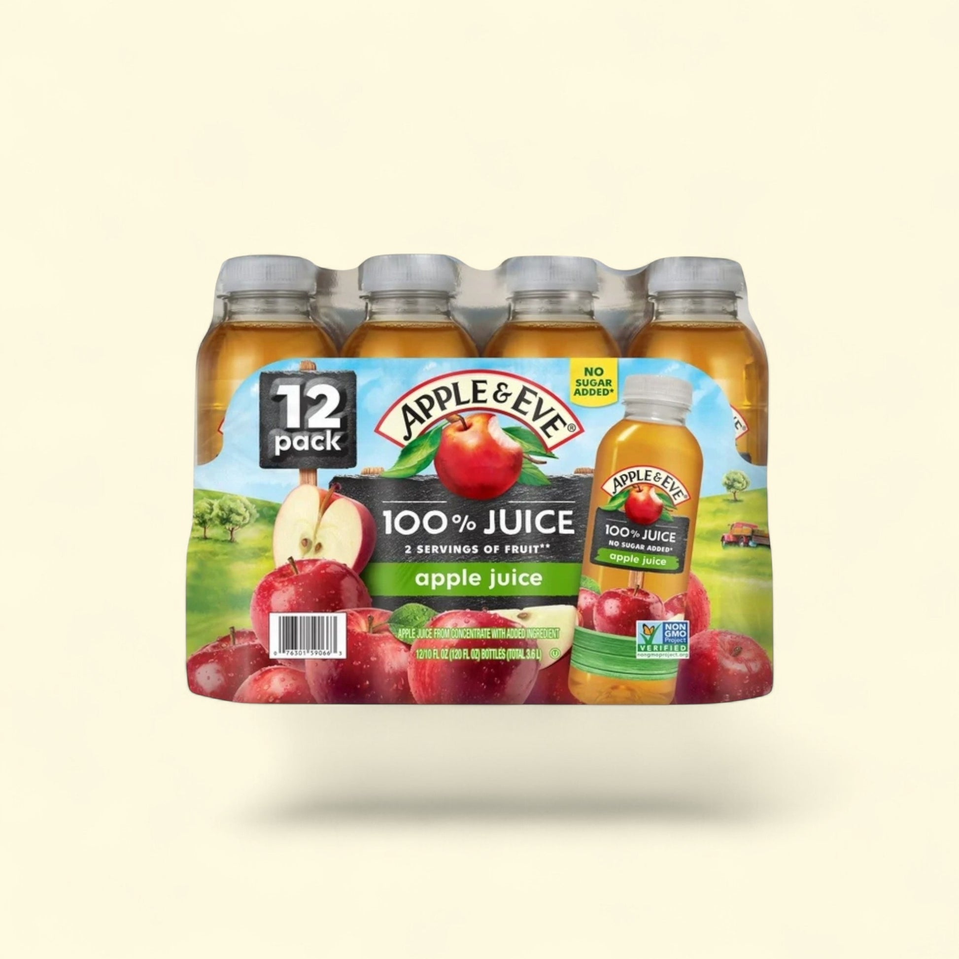 Apple & Eve 100% Apple Juice, 10 fl oz, 12 Pack — authentic US product shipped worldwide by Treatspree