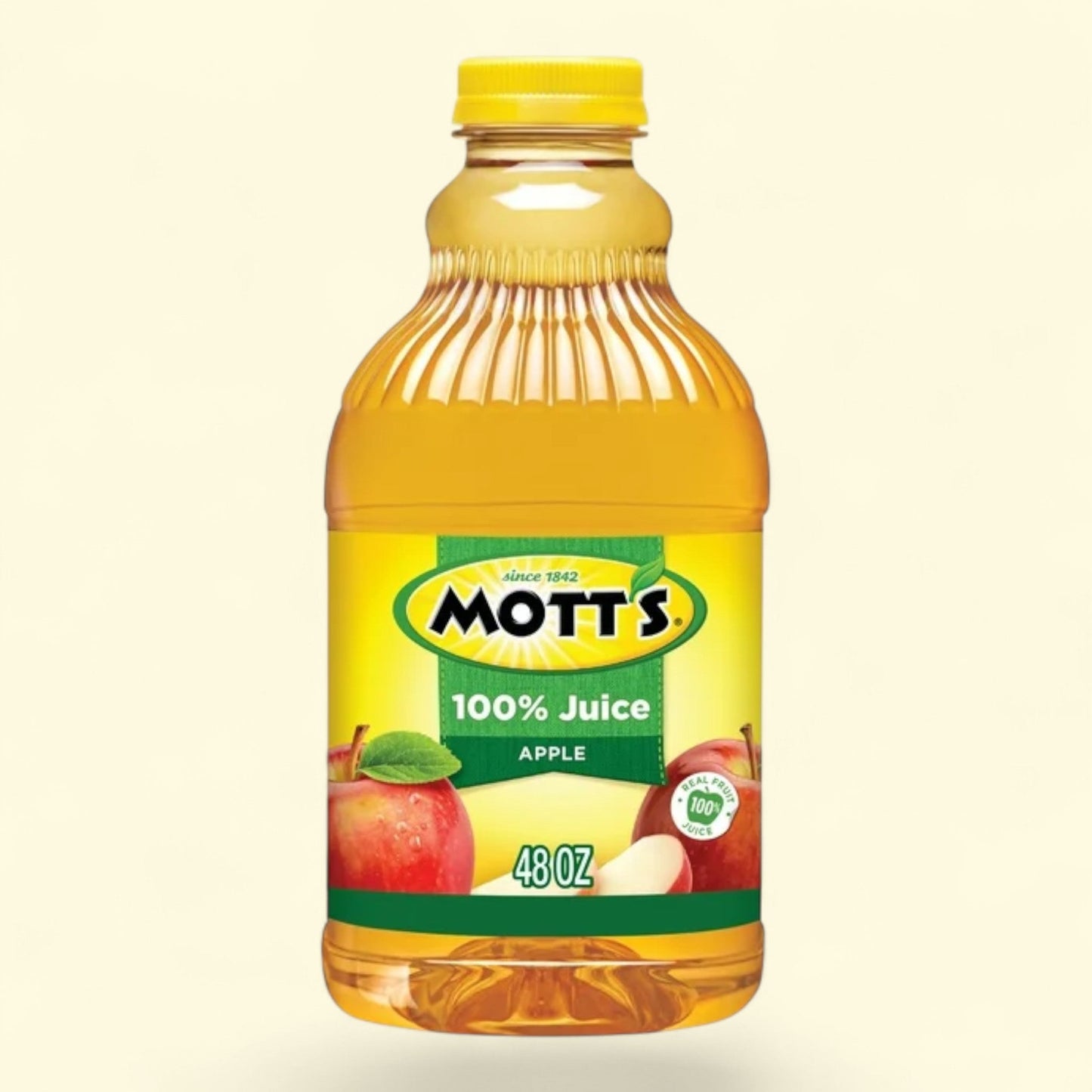 Mott's 100% Juice Original Apple Juice, 48 fl oz, Bottle
