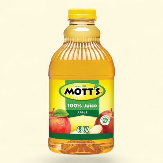 Mott's 100% Juice Original Apple Juice, 48 fl oz, Bottle