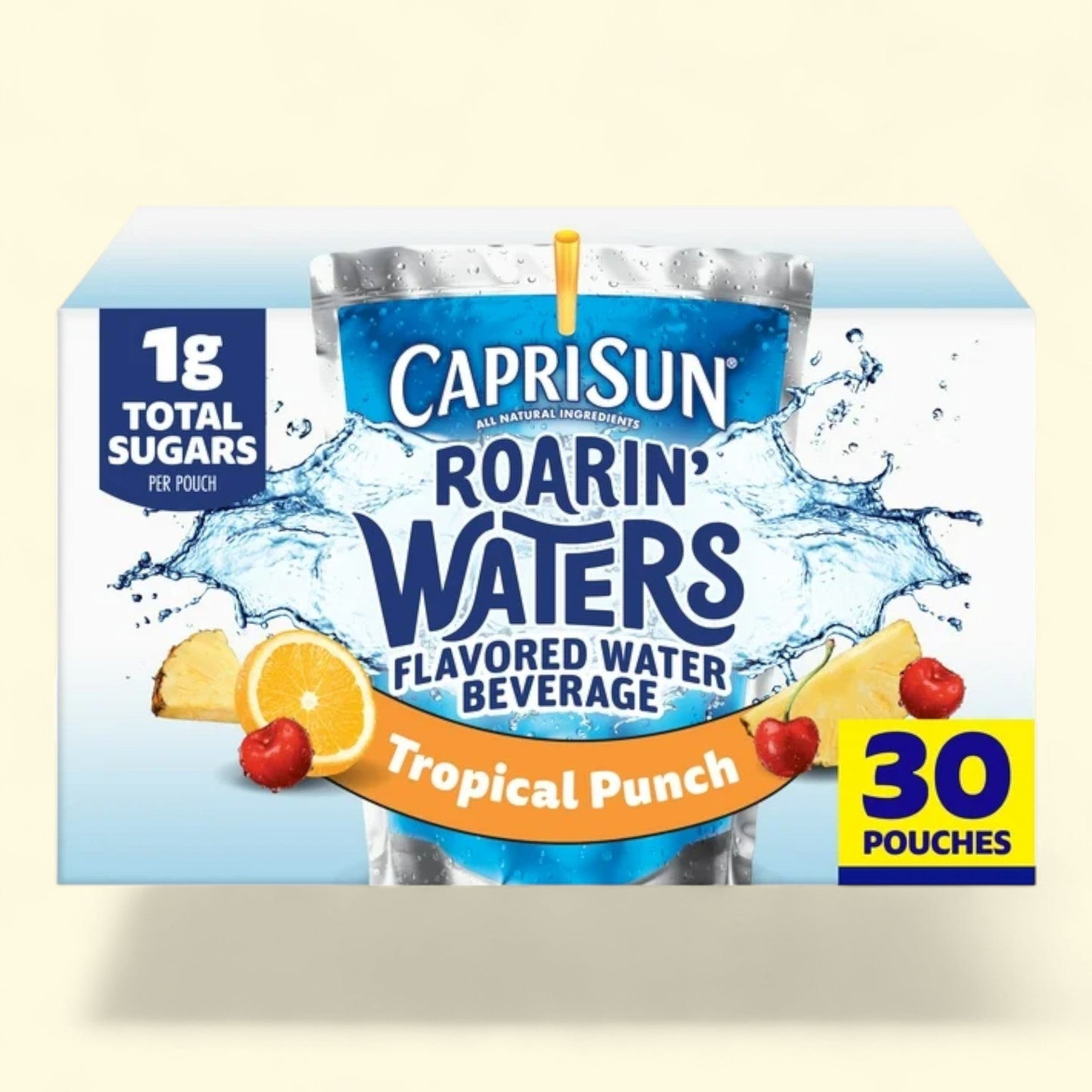Capri Sun Roarin' Waters Tropical Tide, 30 Ct Box, 6 fl oz
