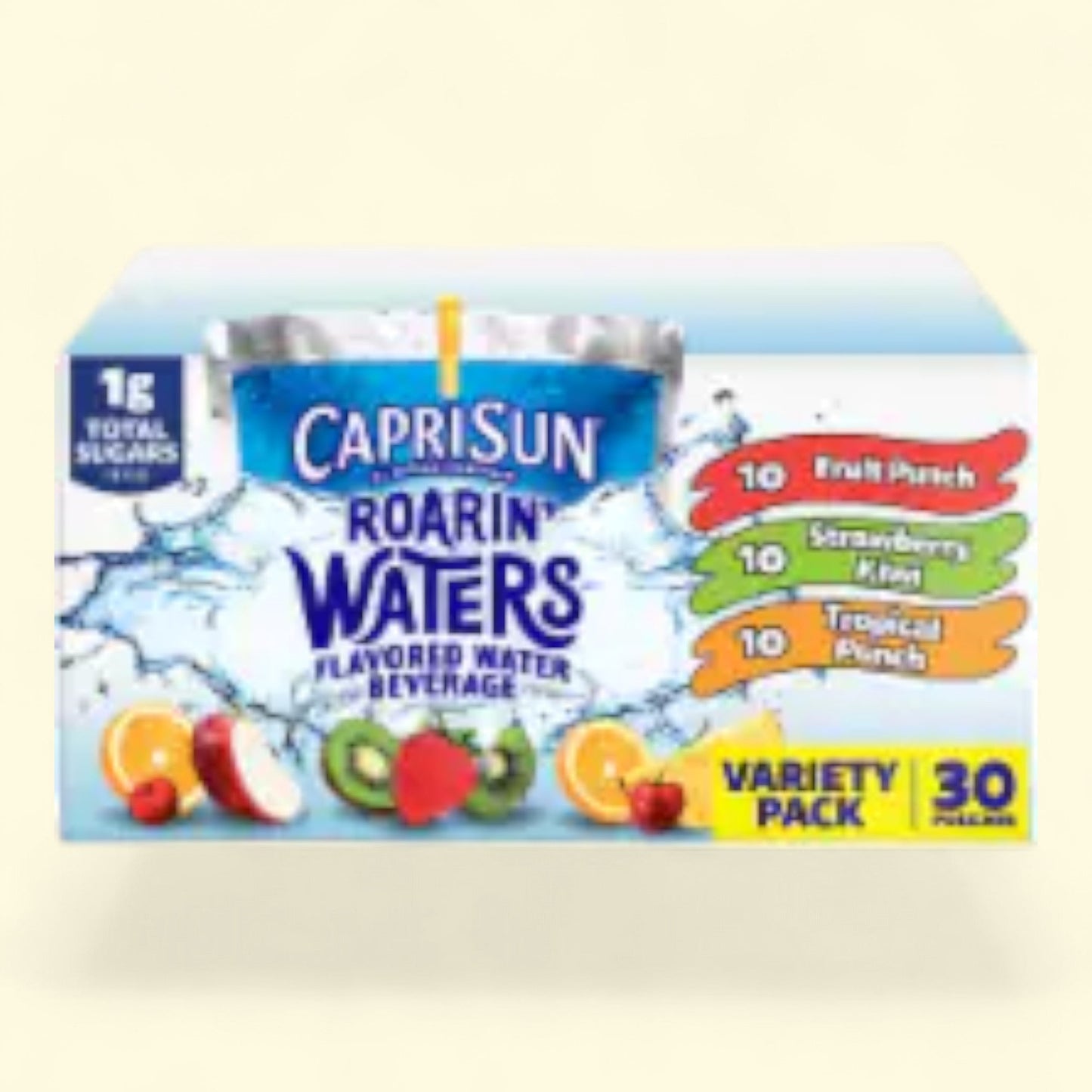 Capri Sun Roarin' Waters, Variety Pack, 10-Count