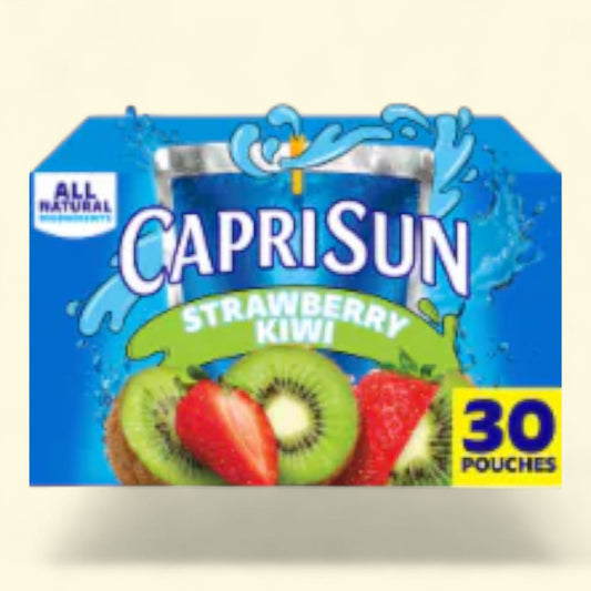 Capri Sun Strawberry Kiwi Juice, 30 ct