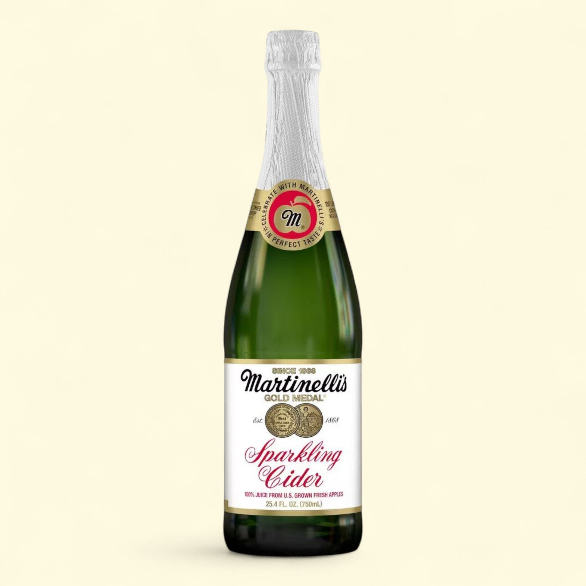 Martinelli's Gold Medal Sparkling Cider, 25.4 fl oz — authentic US product shipped worldwide by Treatspree