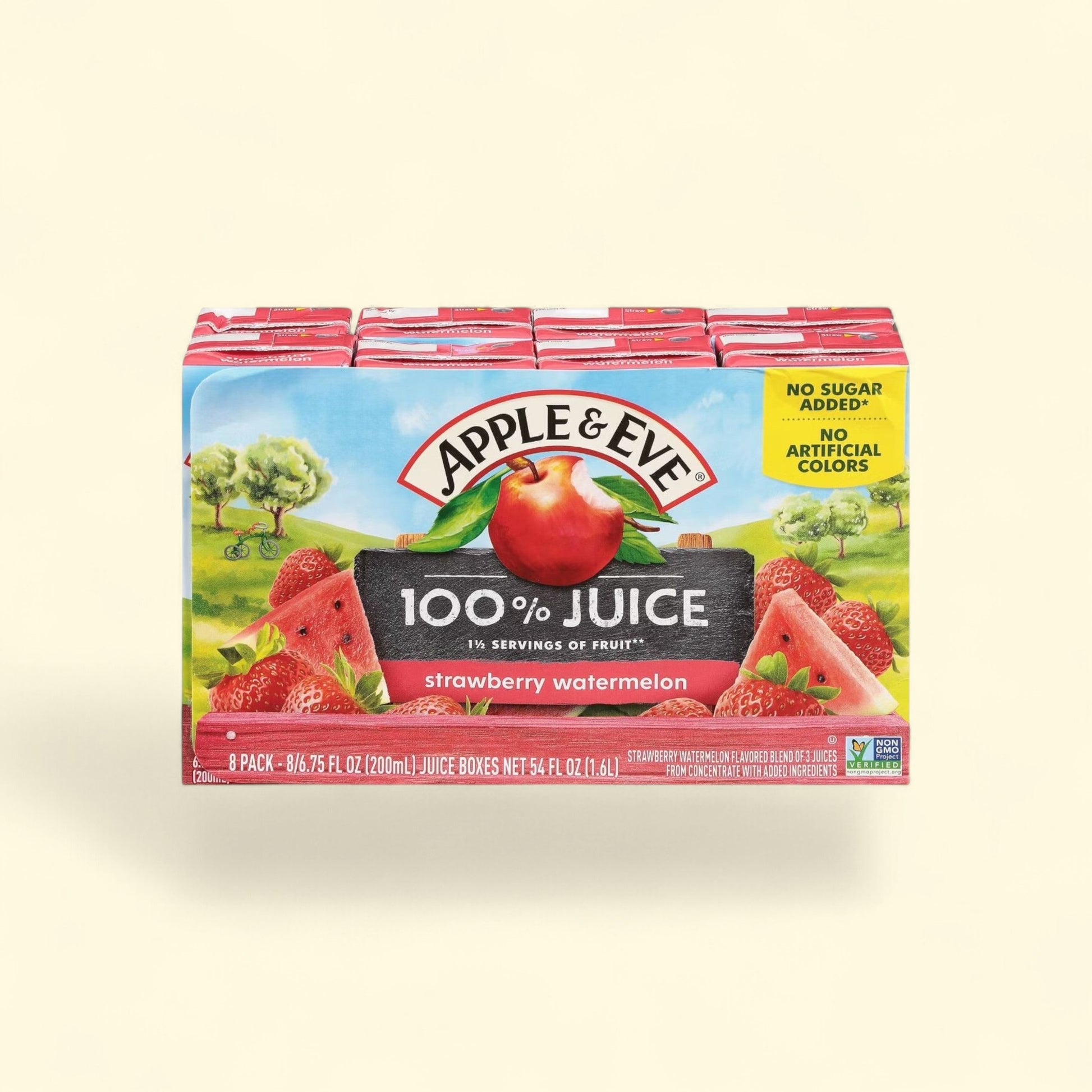 Apple & Eve Strawberry Watermelon Fruit Juice, 8pk — authentic US product shipped worldwide by Treatspree
