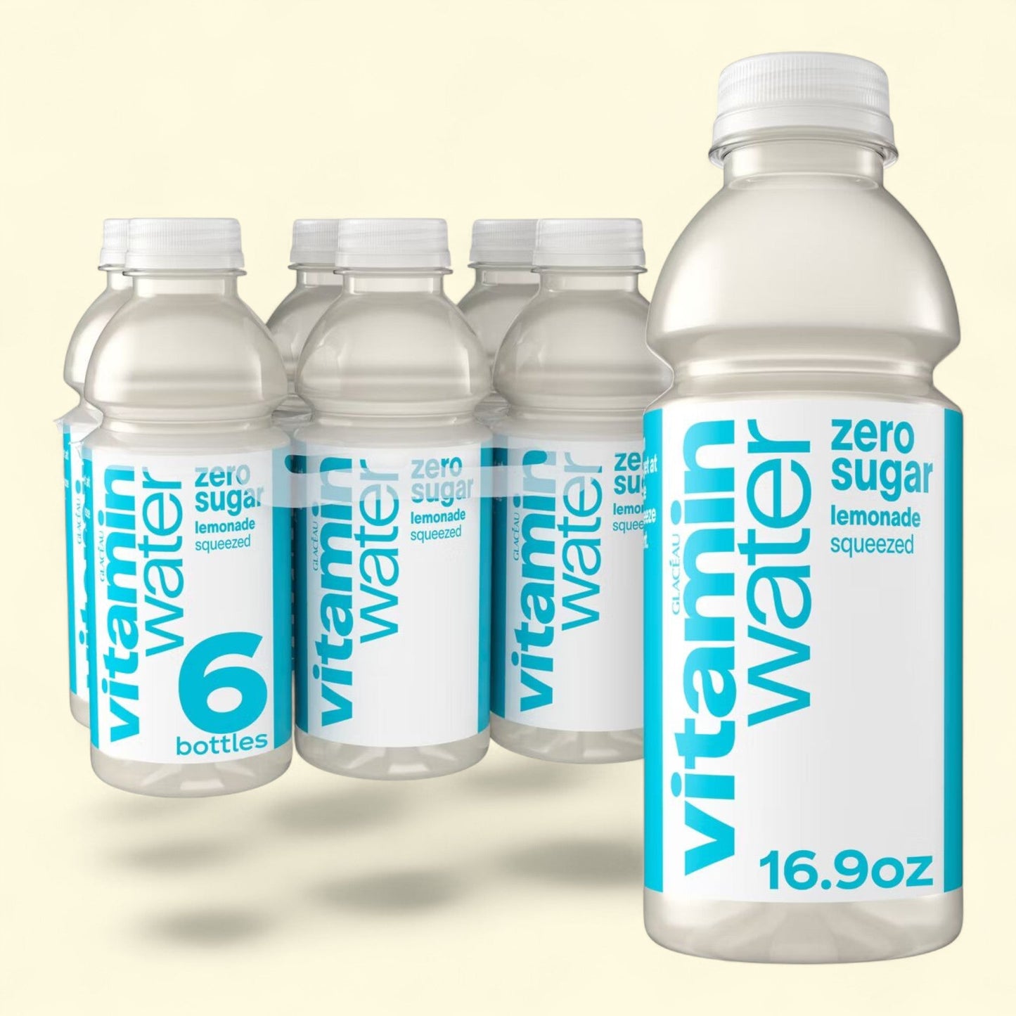 Vitaminwater Zero Squeezed Lemonade, 6pk/16.9 fl oz