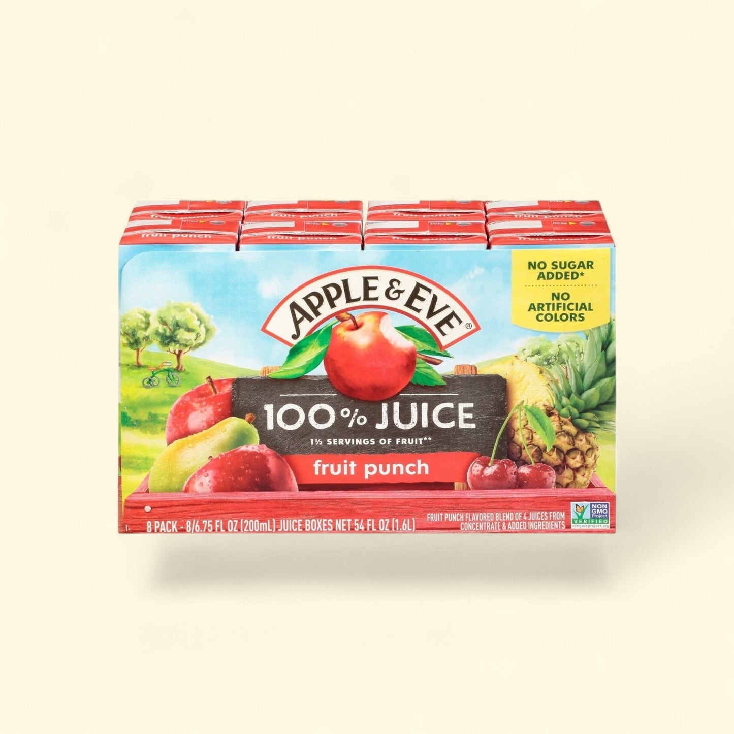 Apple & Eve Fruit Punch Juice, 8pk/6.75 fl oz — authentic US product shipped worldwide by Treatspree