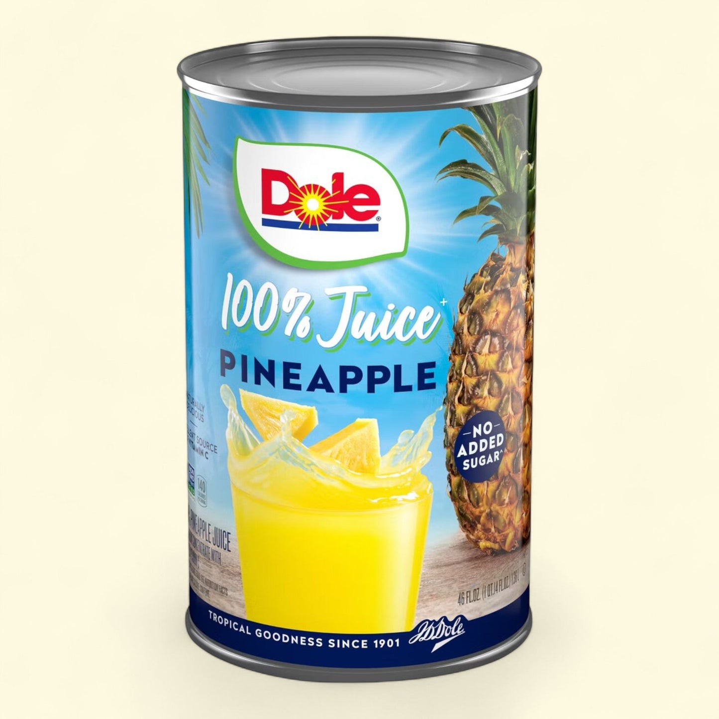 Dole Pineapple Juice, 46 fl oz Can
