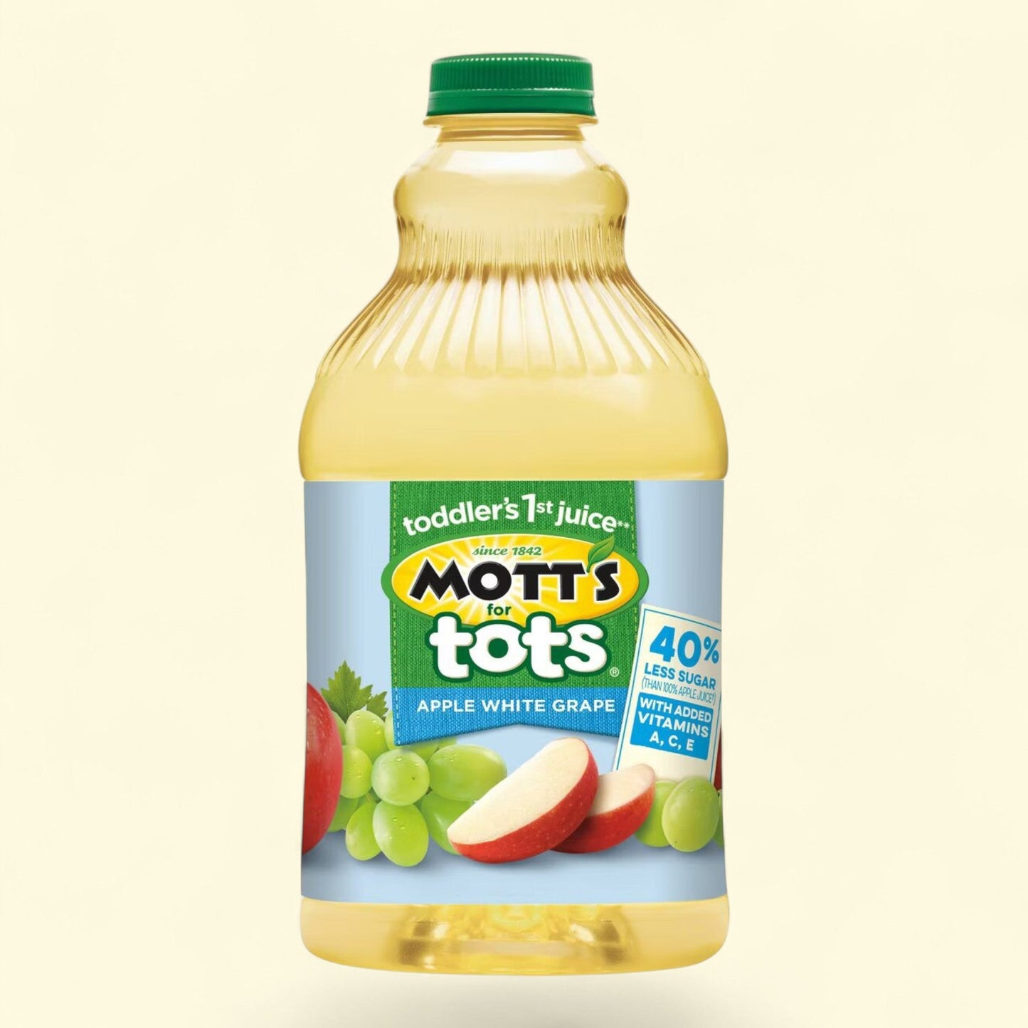 Mott's for Tots Apple White Grape Juice, 64 fl oz. — authentic US product shipped worldwide by Treatspree