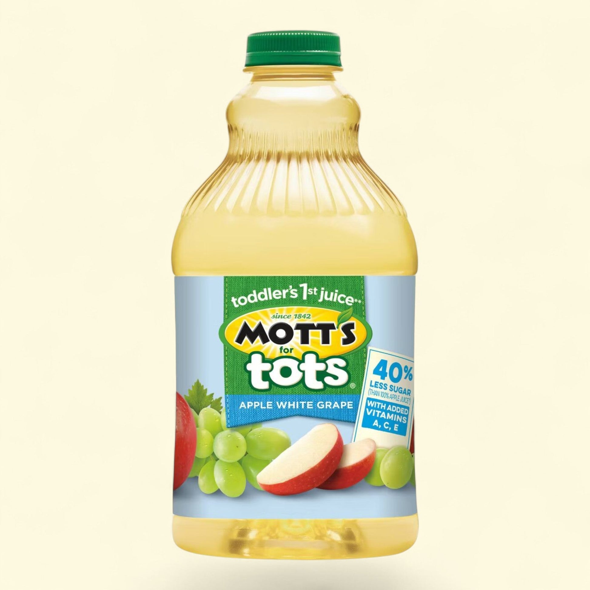 Mott's for Tots Apple White Grape Juice, 64 fl oz. — authentic US product shipped worldwide by Treatspree