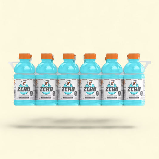 Gatorade G Zero Glacier Freeze Sports Drink, 12 fl oz - 12pk