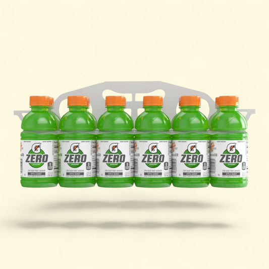 Gatorade G Zero Apple Burst Sports Drink, 12 fl oz, 12pk