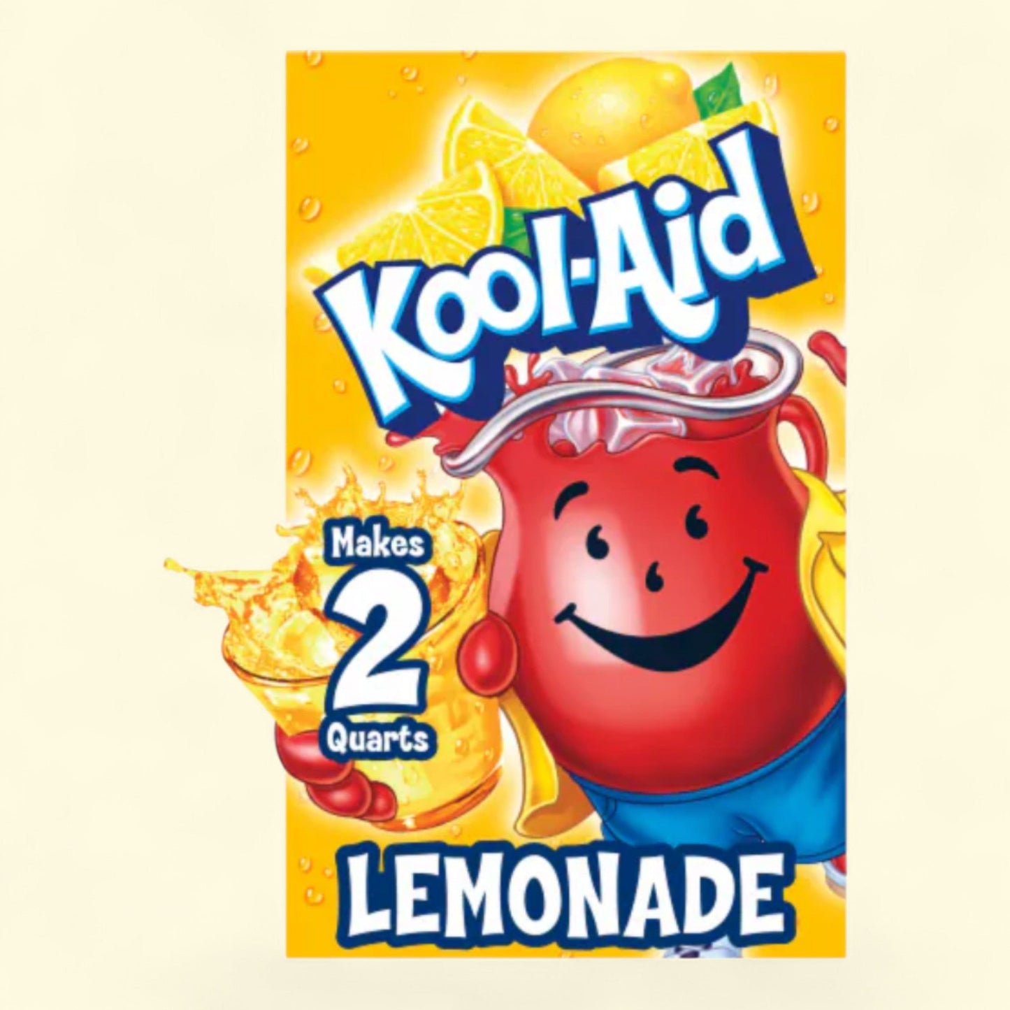 Kool-Aid Zero Sugar Lemonade Drink Mix, 0.23 oz