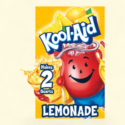 Kool-Aid Zero Sugar Lemonade Drink Mix, 0.23 oz