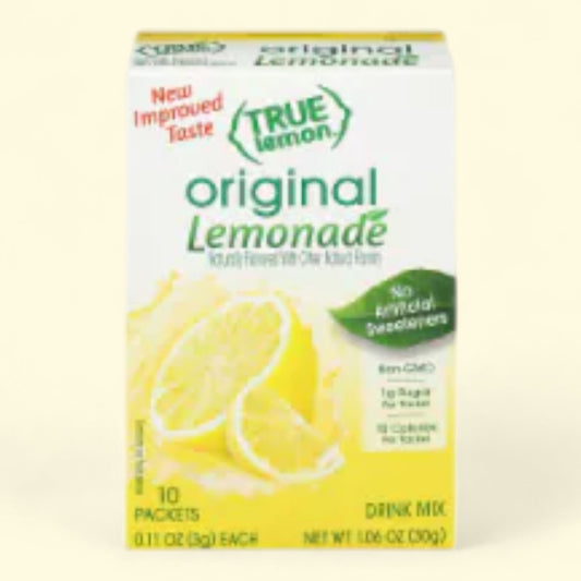 True Lemon, Original Lemonade Drink Mix Packets 10 pk