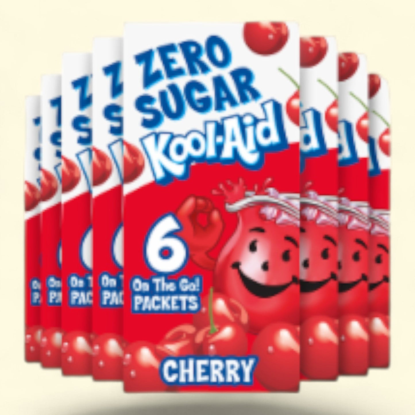 Kool-Aid Cherry Drink Mix Packets, Zero Sugar, 1.4 oz