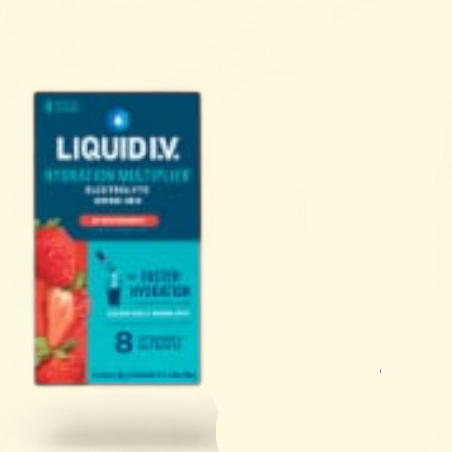 Liquid I.V., Hydration Multiplier, Strawberry Electrolyte Drink Mix 6 ct