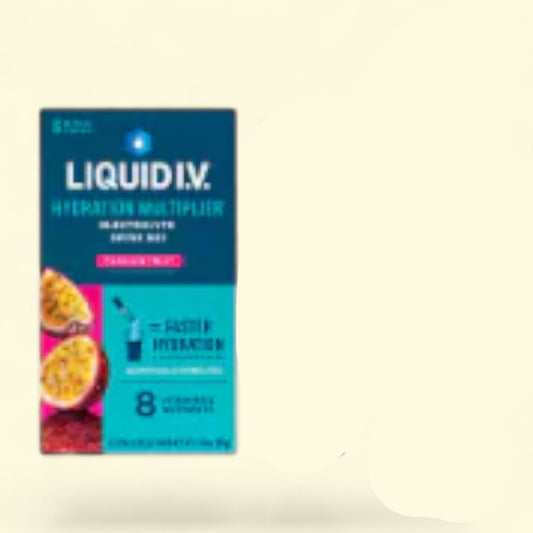 Liquid I.V., Hydration Multiplier, Passion Fruit Electrolyte Drink Mix 6 Packets
