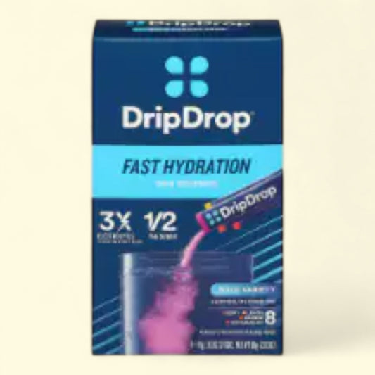 DripDrop Fast Hydration Bold Variety Electrolyte Drink Mix Packets, 8 pk