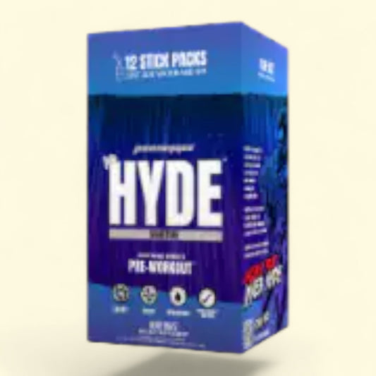 Pro Supps Mr. Hyde Signature Blue Razz Drink Mix Packets, 12 ct