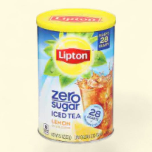 Lipton Lemon Zero Sugar Ice Tea Mix, 8.1 oz