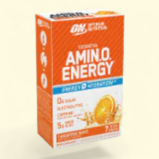 Optimum Nutrition Amino Energy Stick Packs, Tangerine Wave, 7 ct