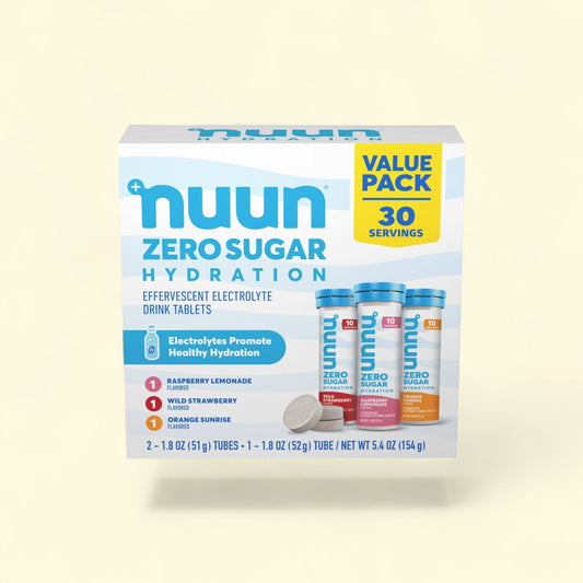 Nuun Zero Sugar Variety Pack Energy and Sports Drink, Mixed Fruit, ... — authentic US product shipped worldwide by Treatspree