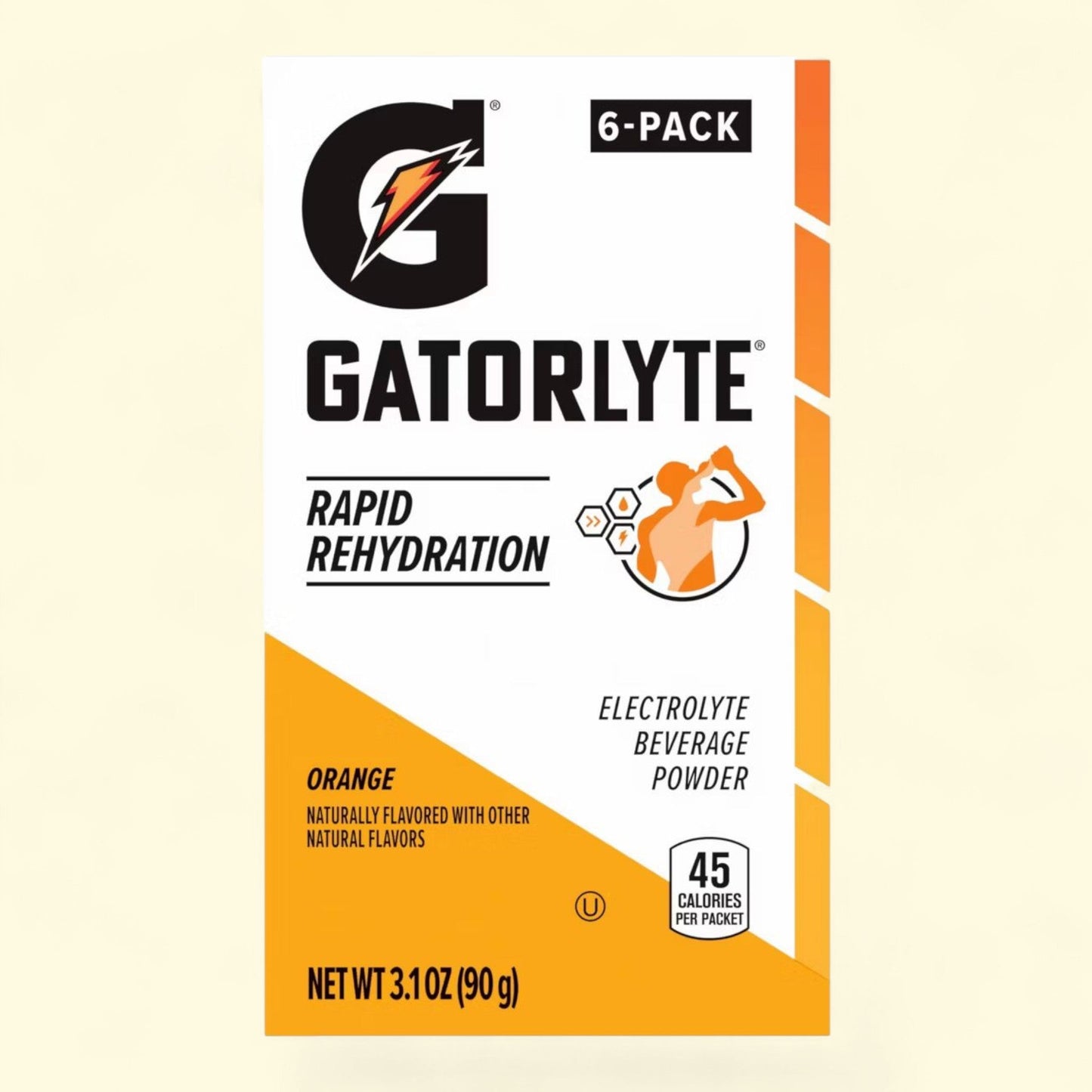 Gatorlyte Orange Powder, 6ct