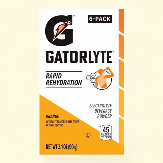 Gatorlyte Orange Powder, 6ct