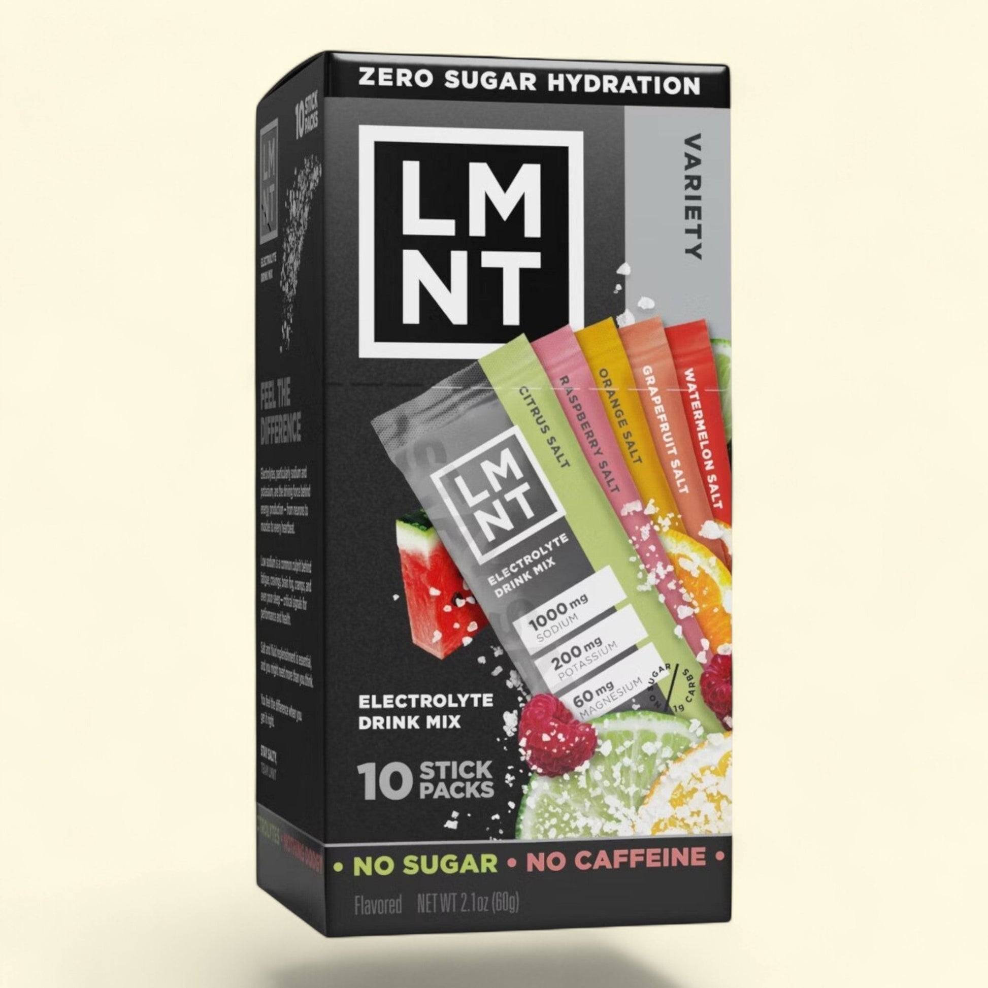 LMNT Electrolytes Sports Drink, Variety Pack, 2.1oz/10ct — authentic US product shipped worldwide by Treatspree