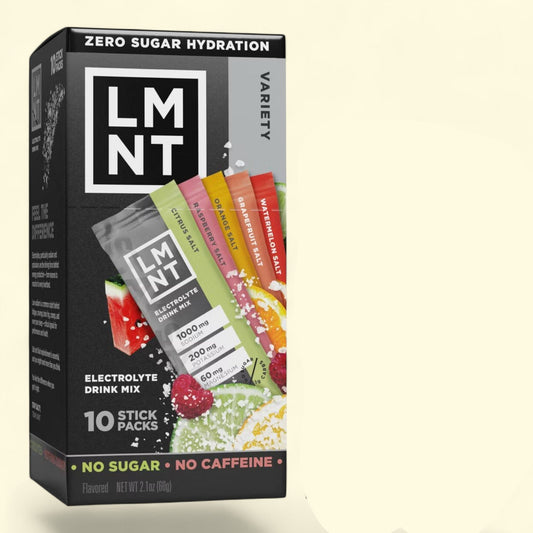 LMNT Electrolytes Sports Drink, Variety Pack, 2.1oz/10ct