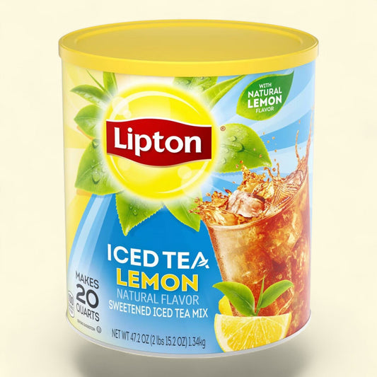 Lipton Lemon Iced Tea Mix, 47.2oz
