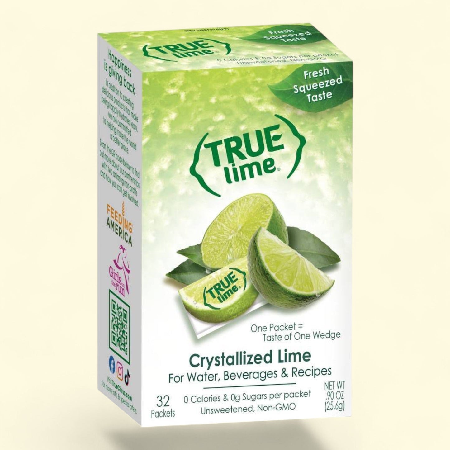 True Lime, Crystalized Lime Flavored Water, 32pk/0.9oz