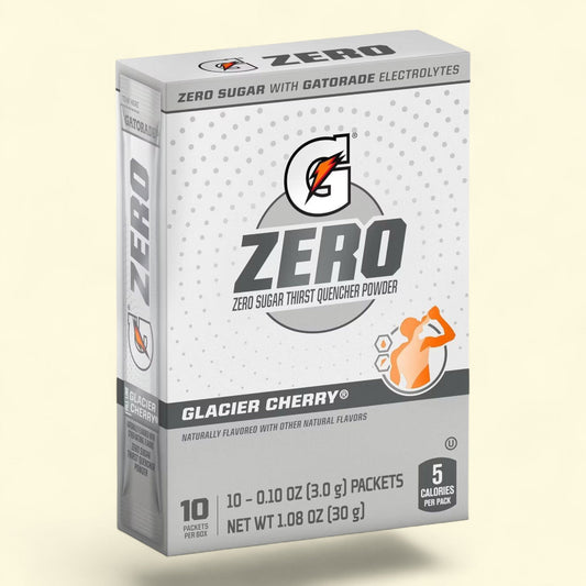 Gatorade G Zero Glacier Cherry Sport Mix, 10pk/0.084oz
