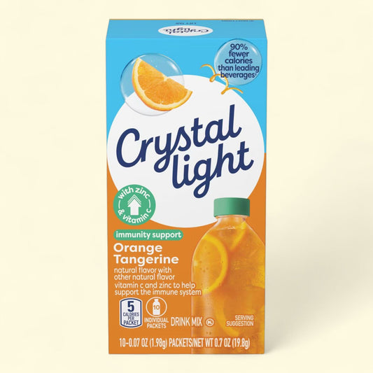 Crystal Light Hydrate Orange, 10ct/1.8oz