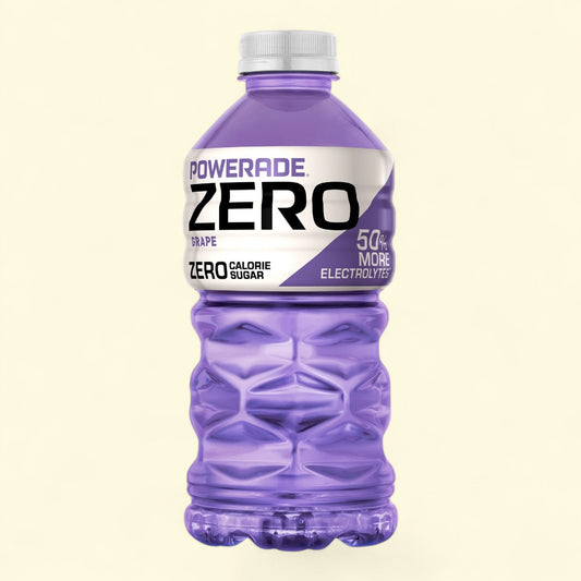 POWERADE Zero Sugar Grape Electrolyte Sports Drink, 28 fl oz Bottle — authentic US product shipped worldwide by Treatspree