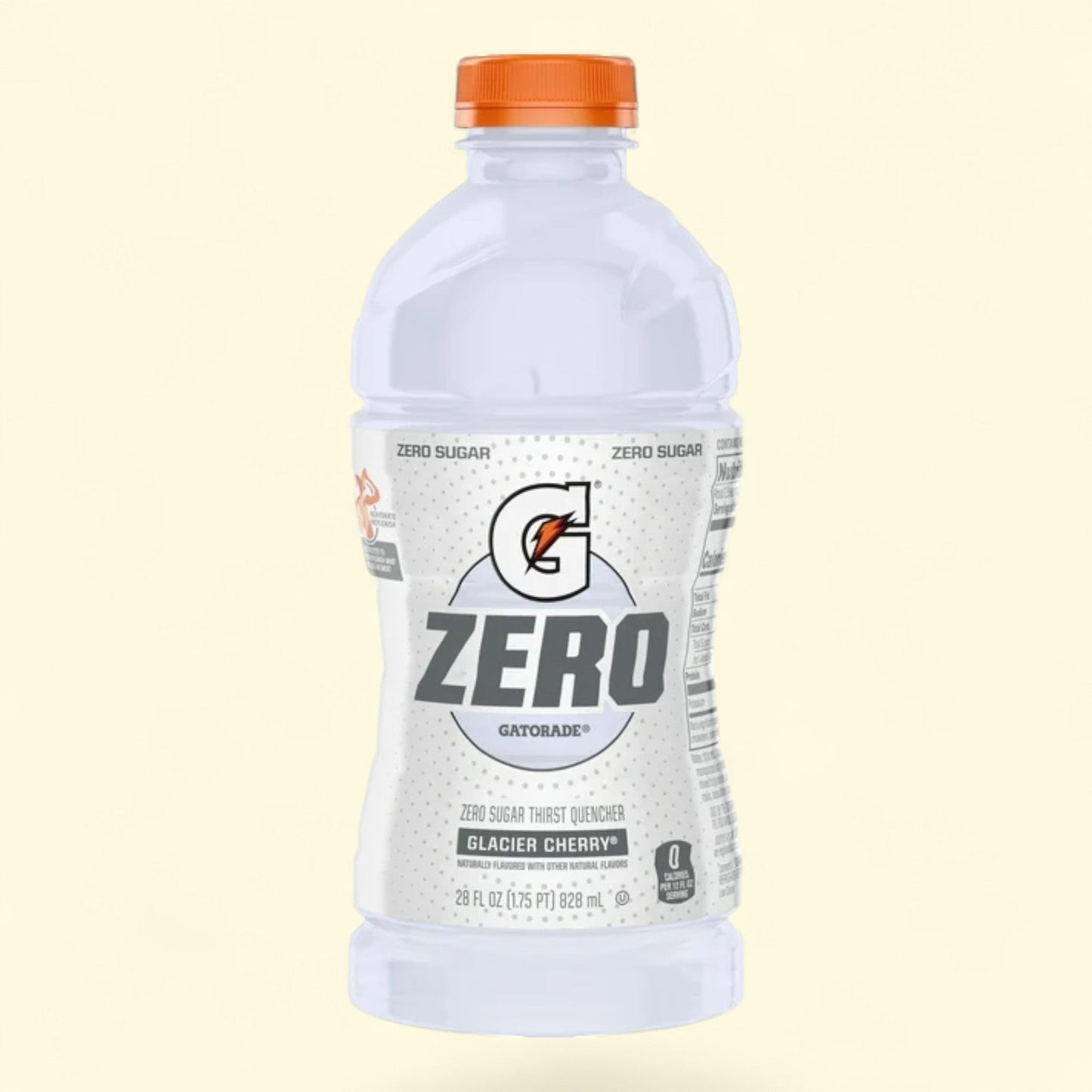 Gatorade G Zero Sugar Thirst Quencher, Glacier Cherry, 28 oz.