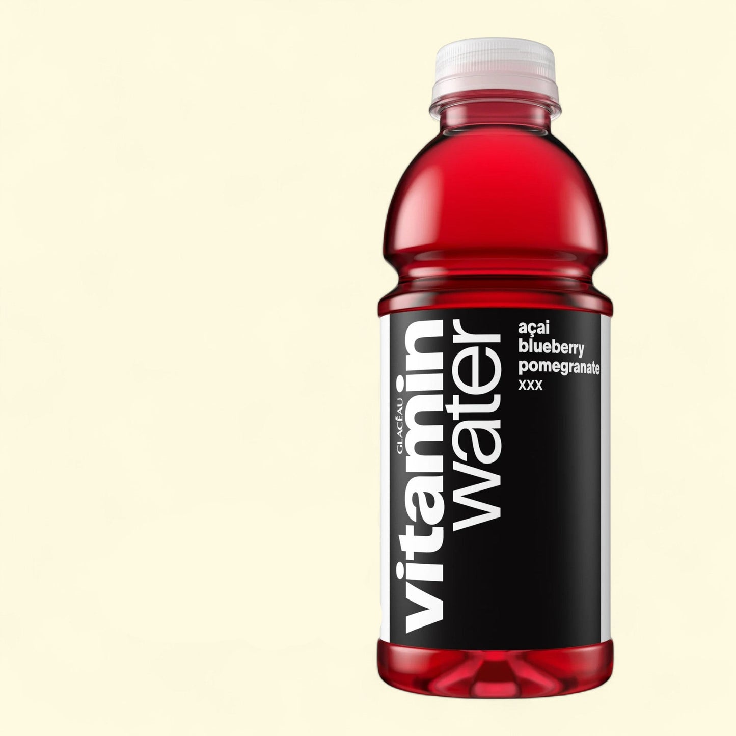 Vitaminwater XXX Acai-Blueberry-Pomegranate Flavored Water Beverage, 20 fl oz