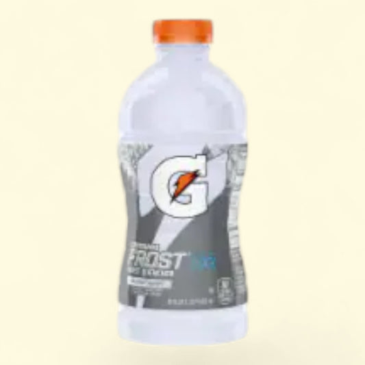 Gatorade Frost White Glacier Cherry Sports Drink Bottle, 20 oz