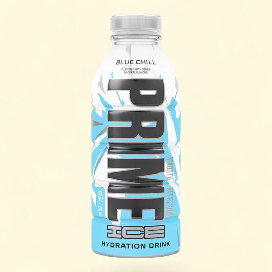 Prime Ice Hydration Blue Chill Sports Drink, 16.9 fl oz Bottle