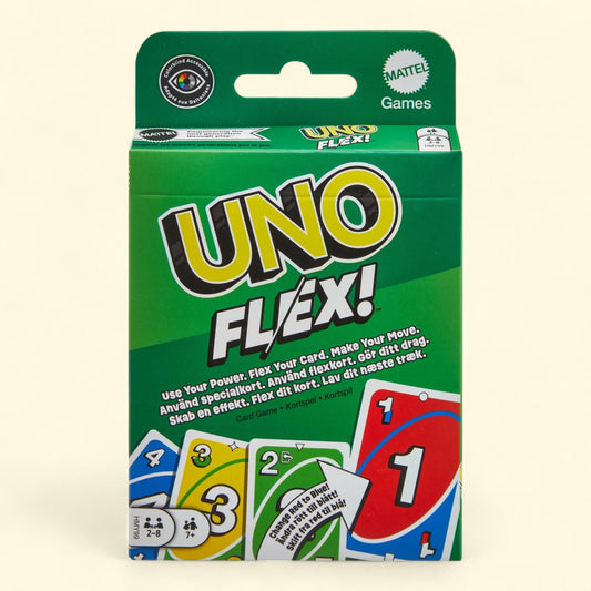 UNO Flex Card Game, 2 to 8 Players