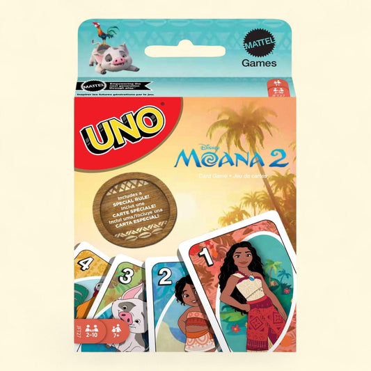 UNO Disney Moana 2 Card Game, Kids & Family Night