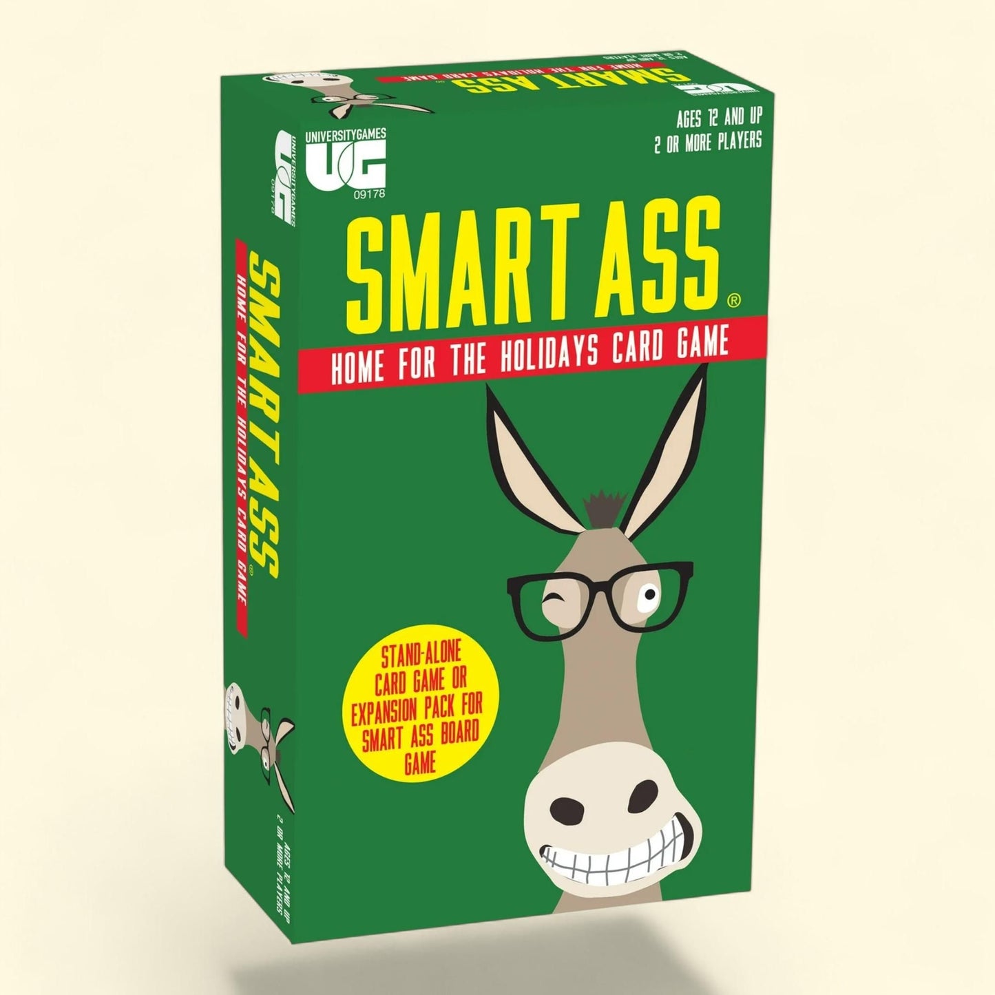 University Games Smart Ass Home for the Holidays Card Game, 1 ct — authentic US product shipped worldwide by Treatspree