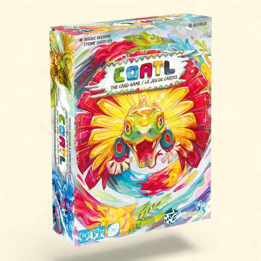 COATL: Aztec Strategic Card Game, Ages 10+, 1-4 Players, 30 Min