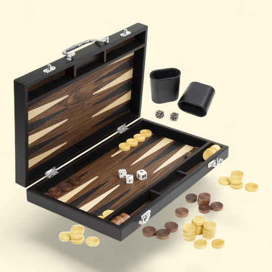 Merchant Ambassador Craftsman Deluxe Wood Backgammon Game Set, 1 ct