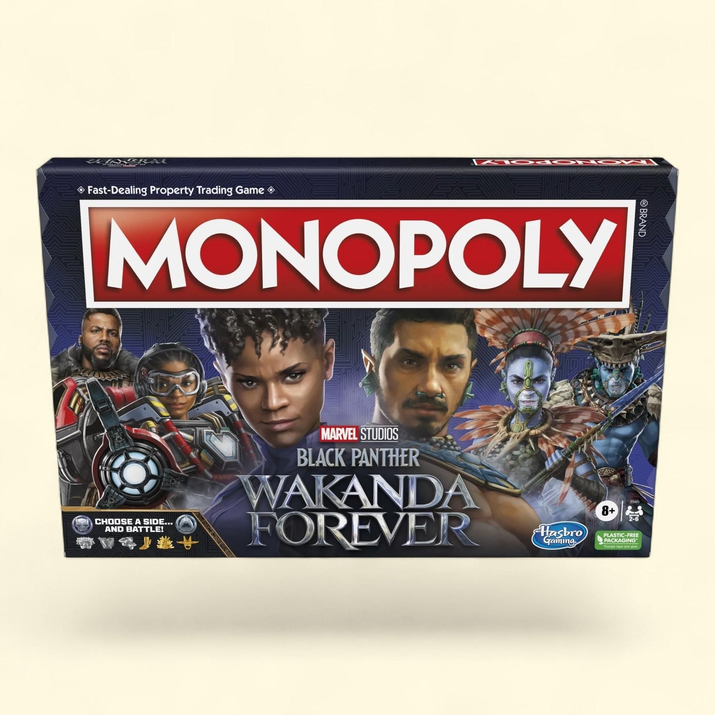 Monopoly: Black Panther Wakanda Forever Edition Board Game, 2-6 Players